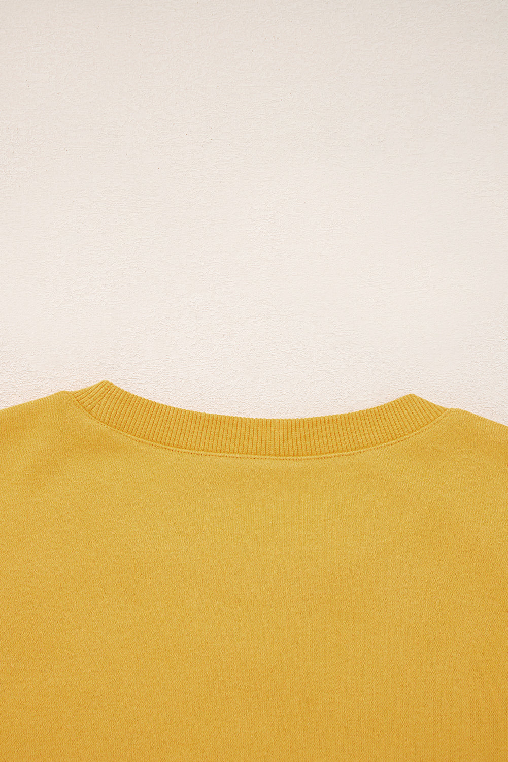 Citrus Pleated Balloon Sleeve Pullover Solid Sweatshirt-Tops/Sweatshirts & Hoodies-[Adult]-[Female]-2022 Online Blue Zone Planet