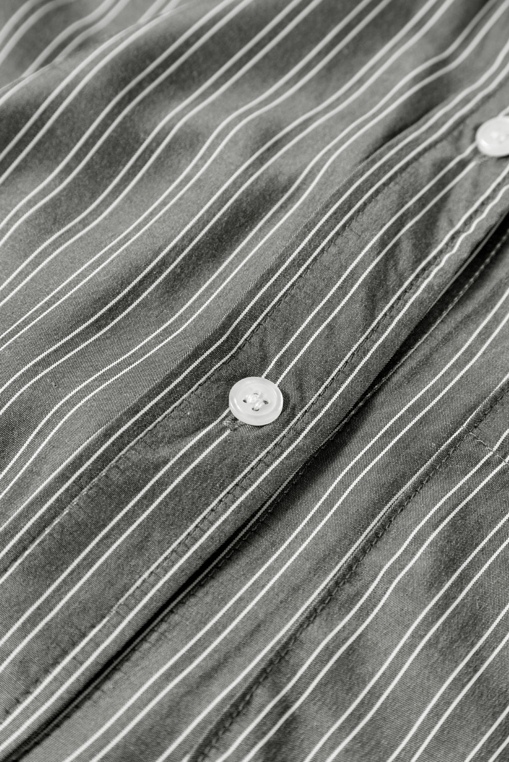 Black Stripe Button Up Oversized Casual Shirt-Tops/Blouses & Shirts-[Adult]-[Female]-2022 Online Blue Zone Planet