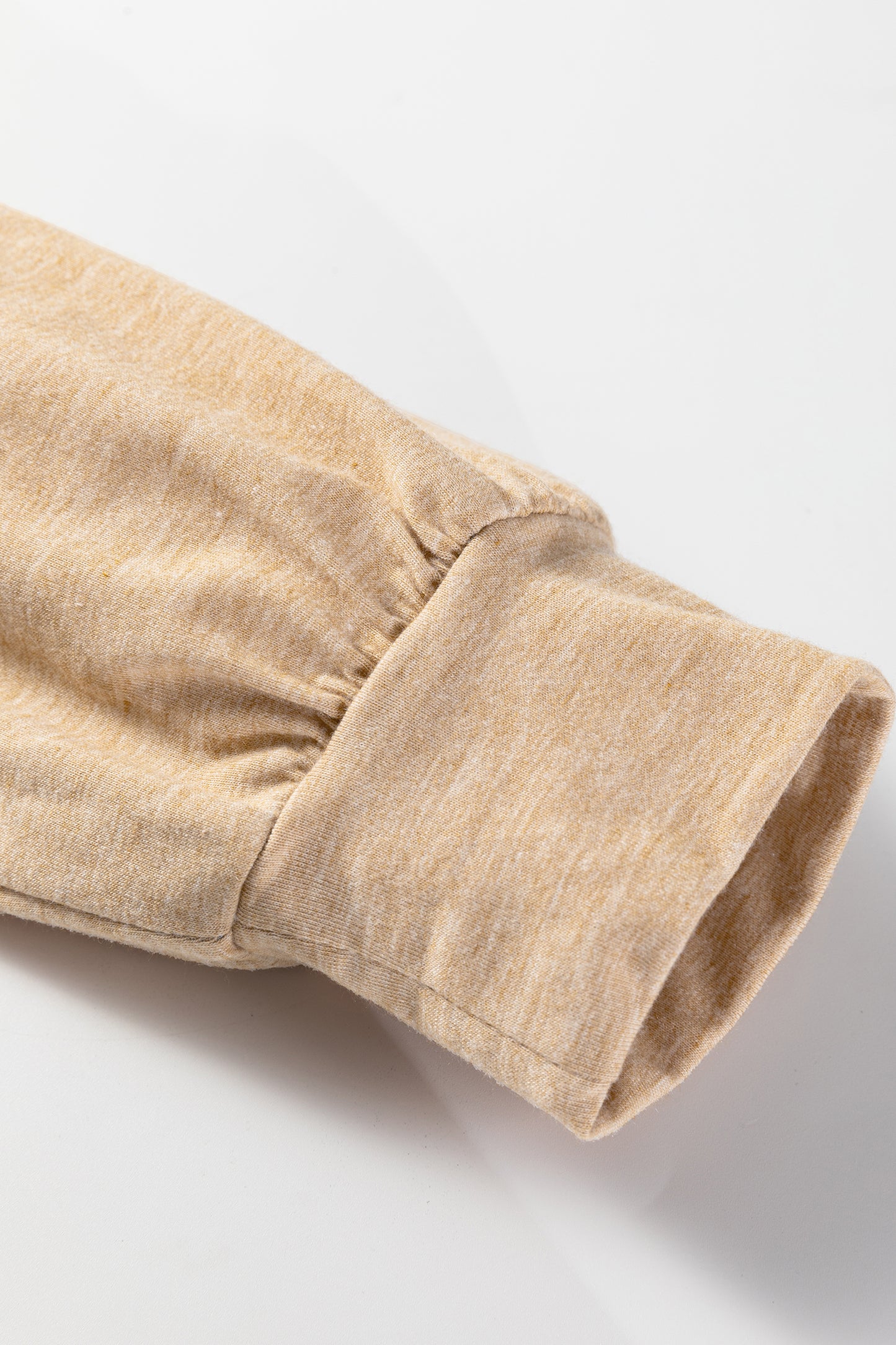 Sail Blue Exposed Stitching Colorblock V Neck Long Sleeve Top-Tops/Long Sleeve Tops-[Adult]-[Female]-2022 Online Blue Zone Planet