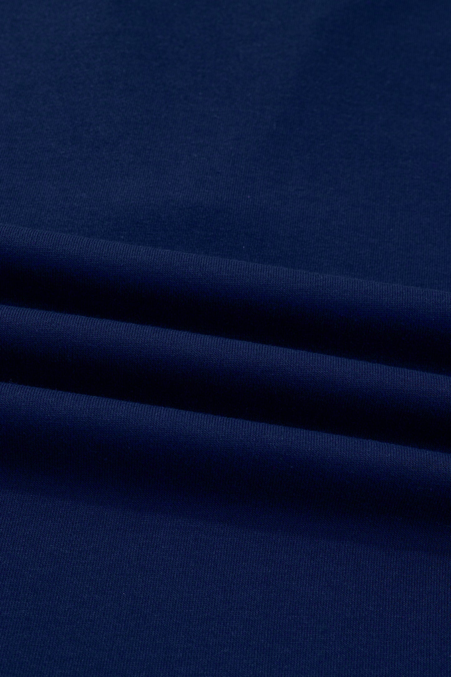 Navy Blue Contrast Striped Cuffs Polo Collar Patchwork Long Sleeve Ruffle Hem Mini Dress-TOPS / DRESSES-[Adult]-[Female]-2022 Online Blue Zone Planet