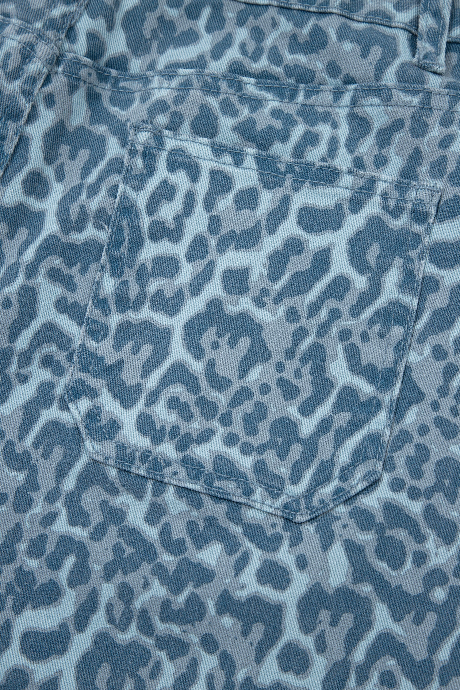 Gray Leopard Frayed Edge Wide Leg High Waist Jeans-Bottoms/Jeans-[Adult]-[Female]-2022 Online Blue Zone Planet
