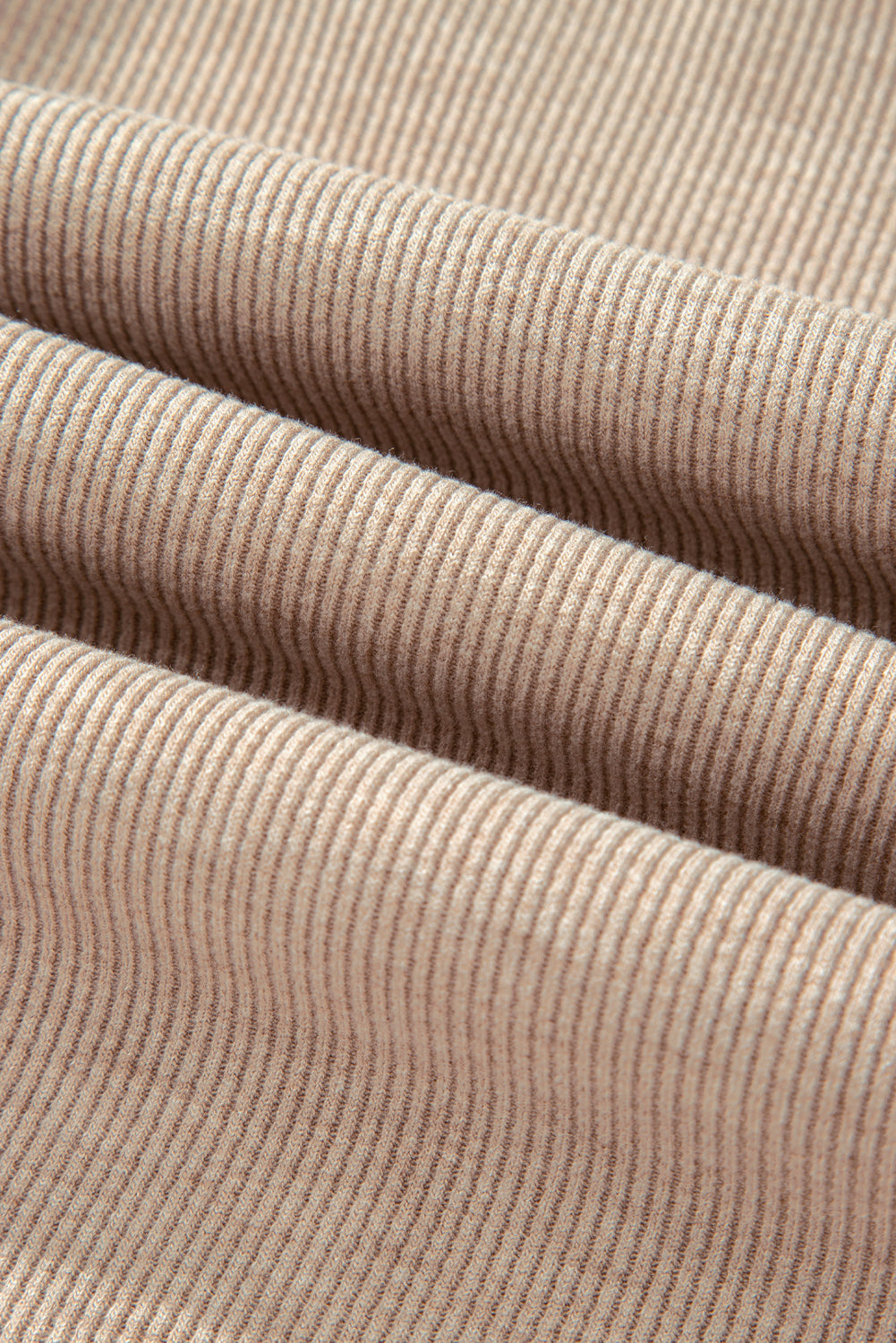 Gray Morn Corduroy Leopard Drawstring High Waist Trousers-TOPS / DRESSES-[Adult]-[Female]-2022 Online Blue Zone Planet