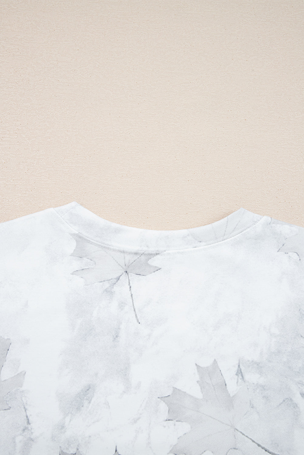 Beige Camo Print Pullover Top And Elastic Waist Casual Short Set-Two Piece Sets/Short Sets-[Adult]-[Female]-2022 Online Blue Zone Planet