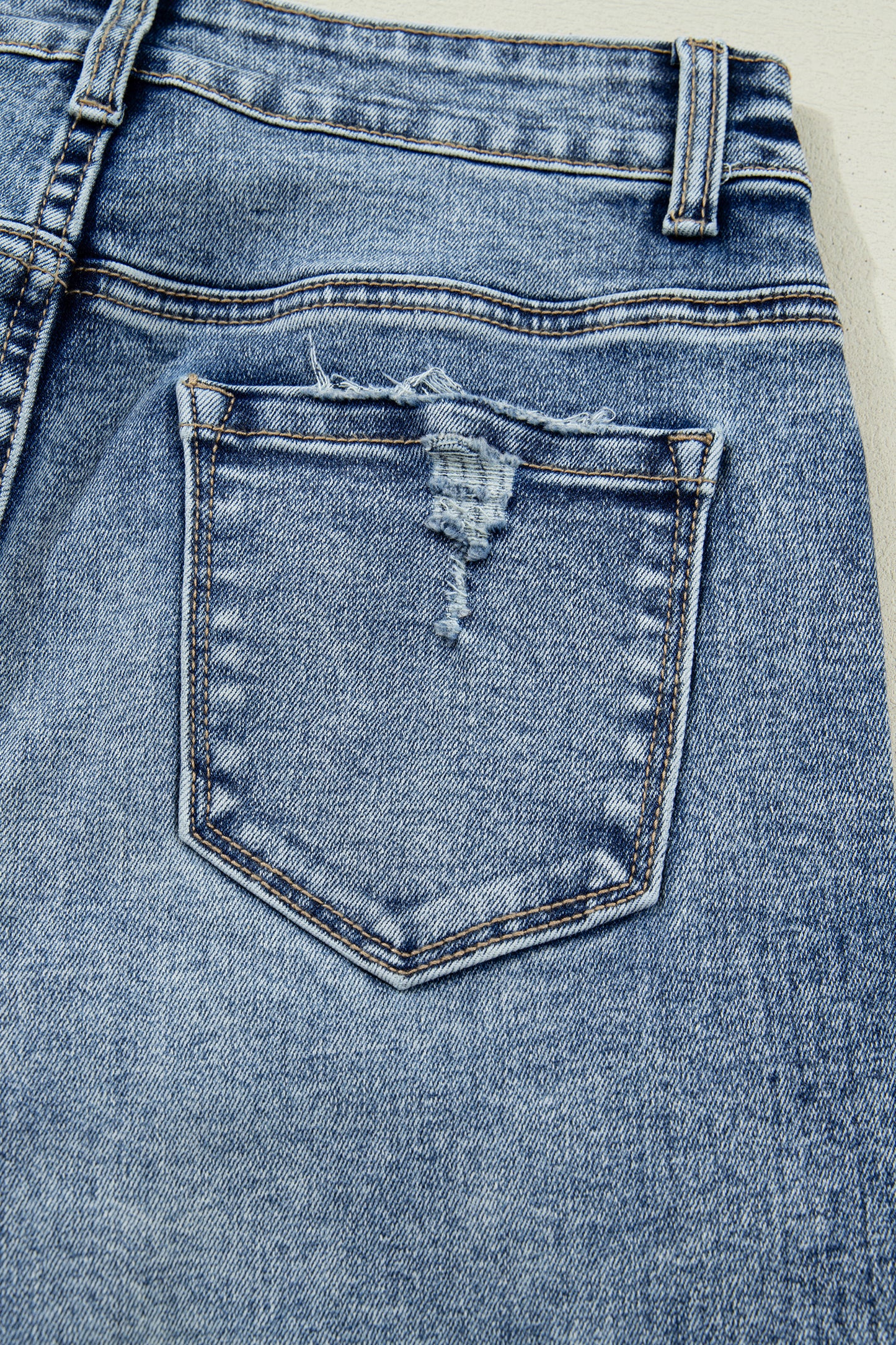 Ashleigh Blue Cuffed Straight Loose Jeans-Bottoms/Jeans-[Adult]-[Female]-2022 Online Blue Zone Planet