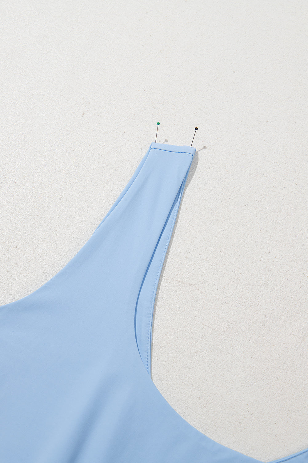 Myosotis Plain Sleeveless Loop Drawstring Cinched Waist Romper-Bottoms/Jumpsuits & Rompers-[Adult]-[Female]-2022 Online Blue Zone Planet