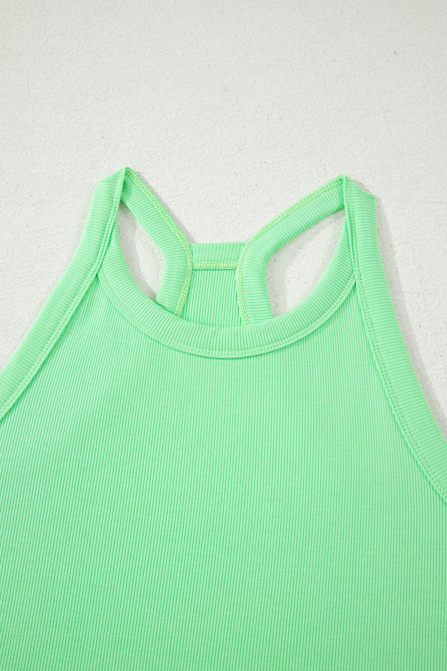 Sachet Pink Slim Tank Top Elastic Waist Mini Skort 2pcs Outfit-Two Piece Sets/Two Piece Dresses-[Adult]-[Female]-2022 Online Blue Zone Planet