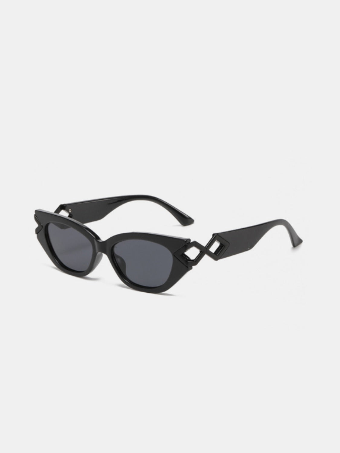 Polycarbonate Frame Cat-Eye Sunglasses-SUN GLASSES-[Adult]-[Female]-2022 Online Blue Zone Planet