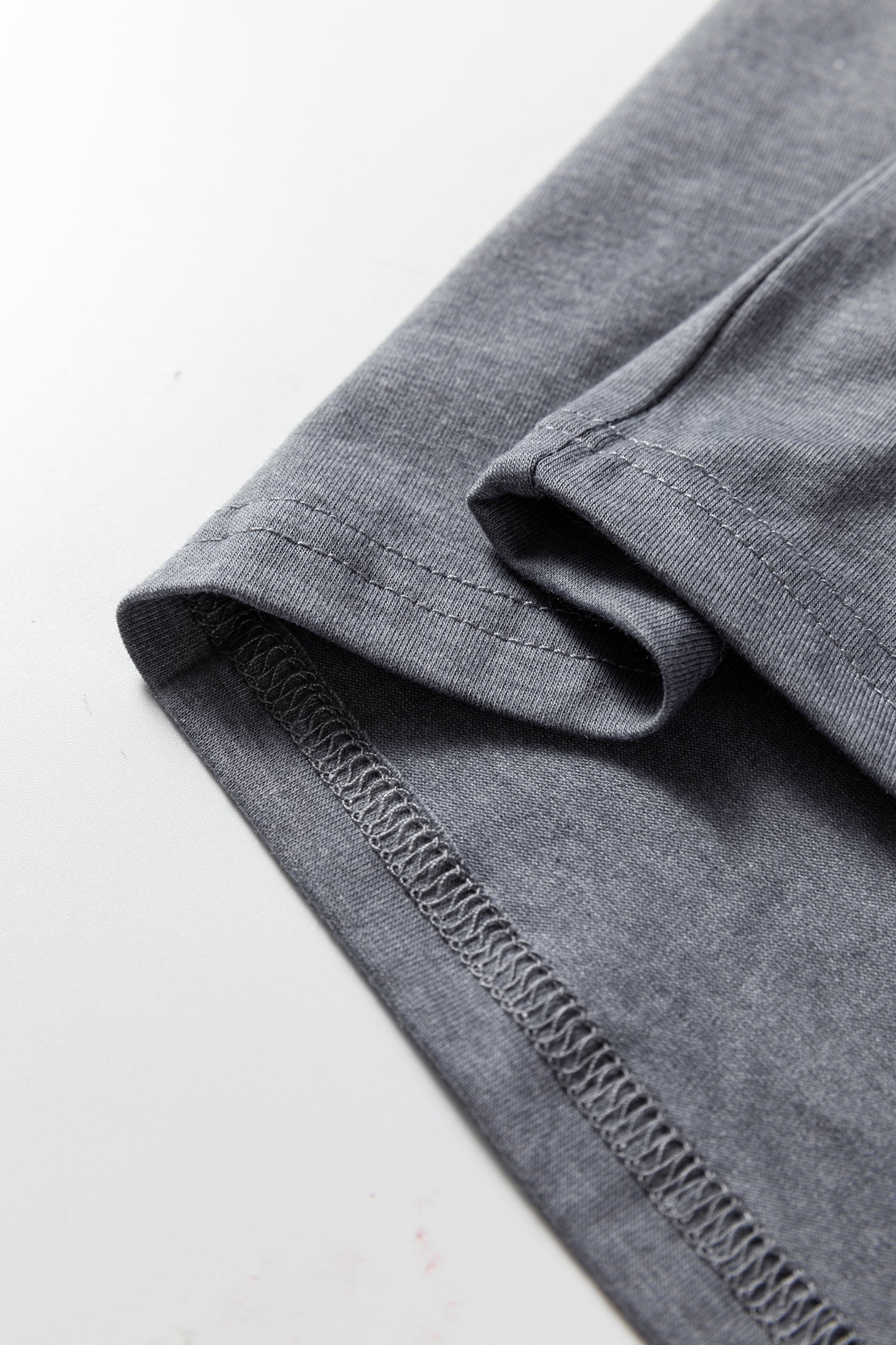 Gray Flag Pattern Sunflower Graphic Crew Neck Tee-Graphic/Graphic Tees-[Adult]-[Female]-2022 Online Blue Zone Planet