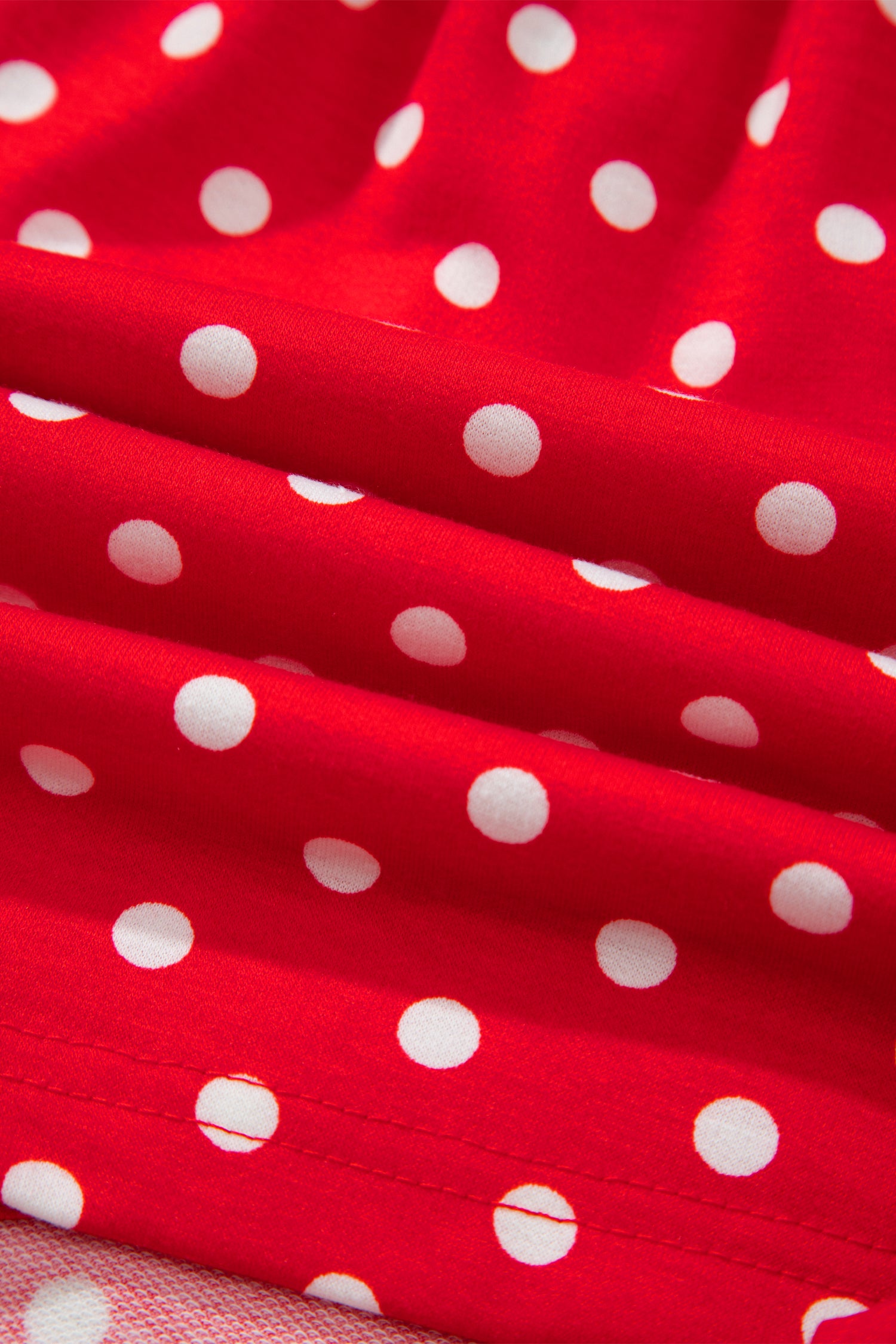 Fiery Red Polka Dot Drawstring Casual Mini Skort-Bottoms/Skirts & Petticoat-[Adult]-[Female]-2022 Online Blue Zone Planet