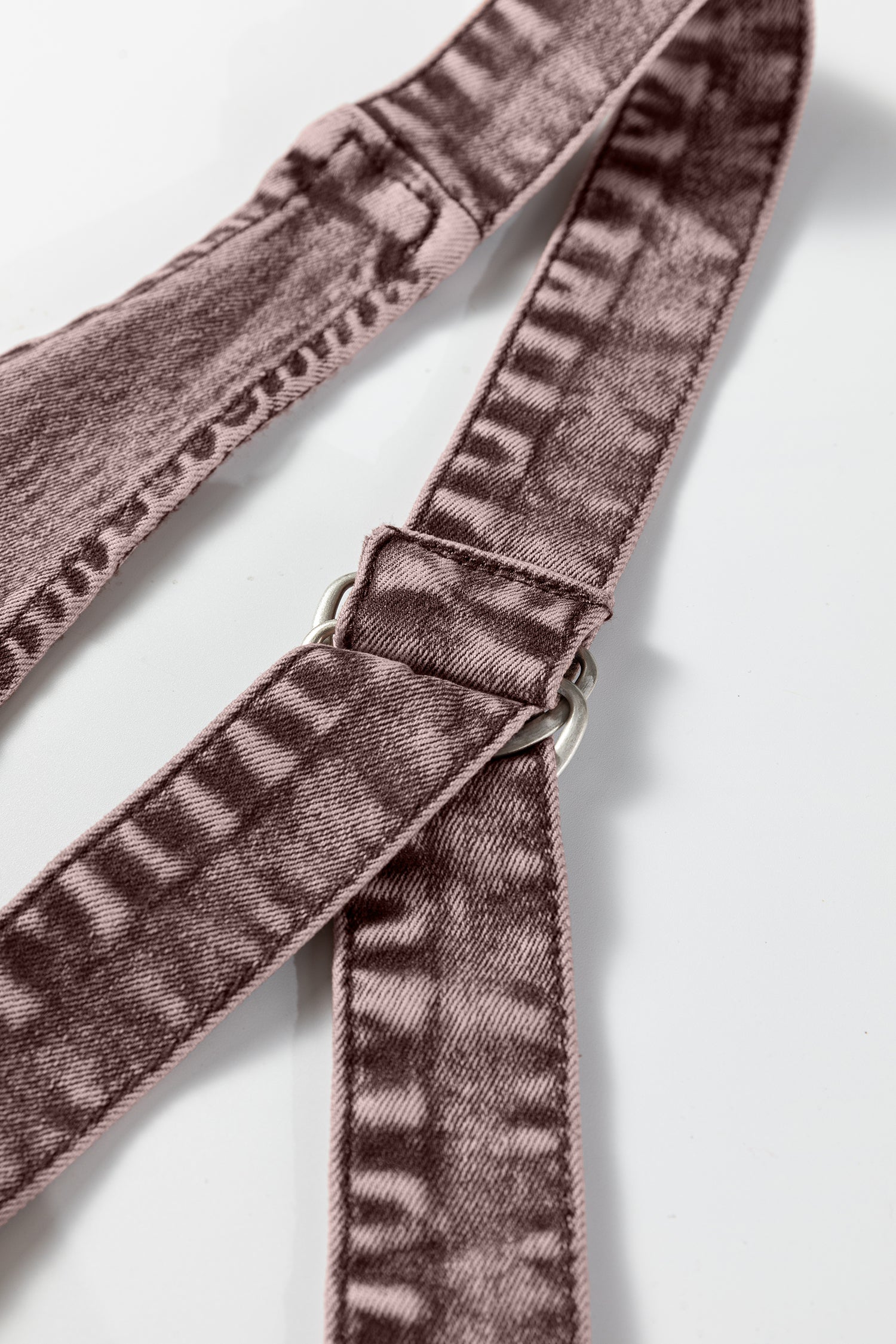 Goat Vintage Washed Denim V Neck Suspender Mini Dress-Dresses/Mini Dresses-[Adult]-[Female]-2022 Online Blue Zone Planet