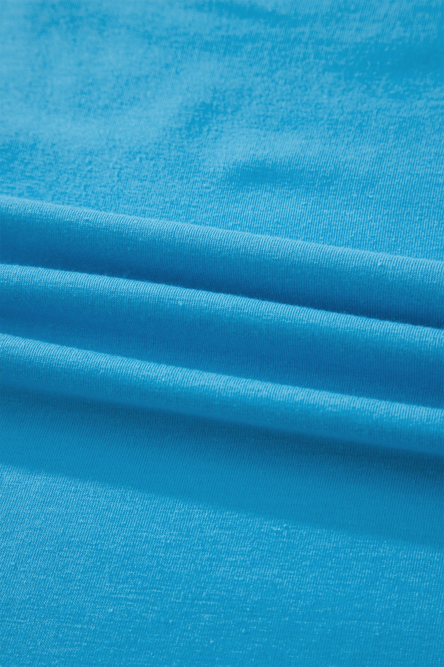 Light Blue Flag Print Patchwork Colorblock July 4th T Shirt-Tops/Tops & Tees-[Adult]-[Female]-2022 Online Blue Zone Planet