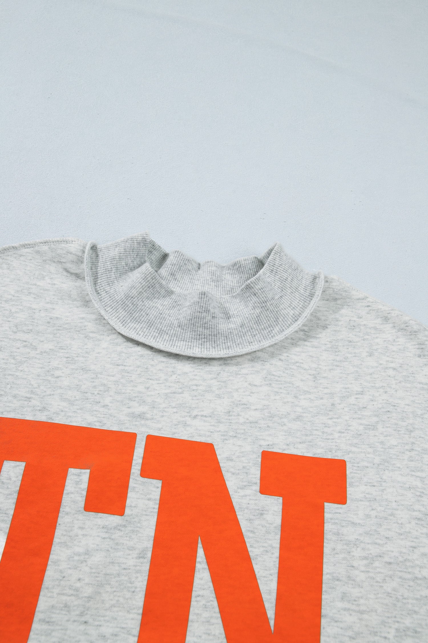 Light Grey TN TENNESSEE Double Printed Reversible Mock Neck Sweatshirt-Graphic/Graphic Sweatshirts-[Adult]-[Female]-2022 Online Blue Zone Planet