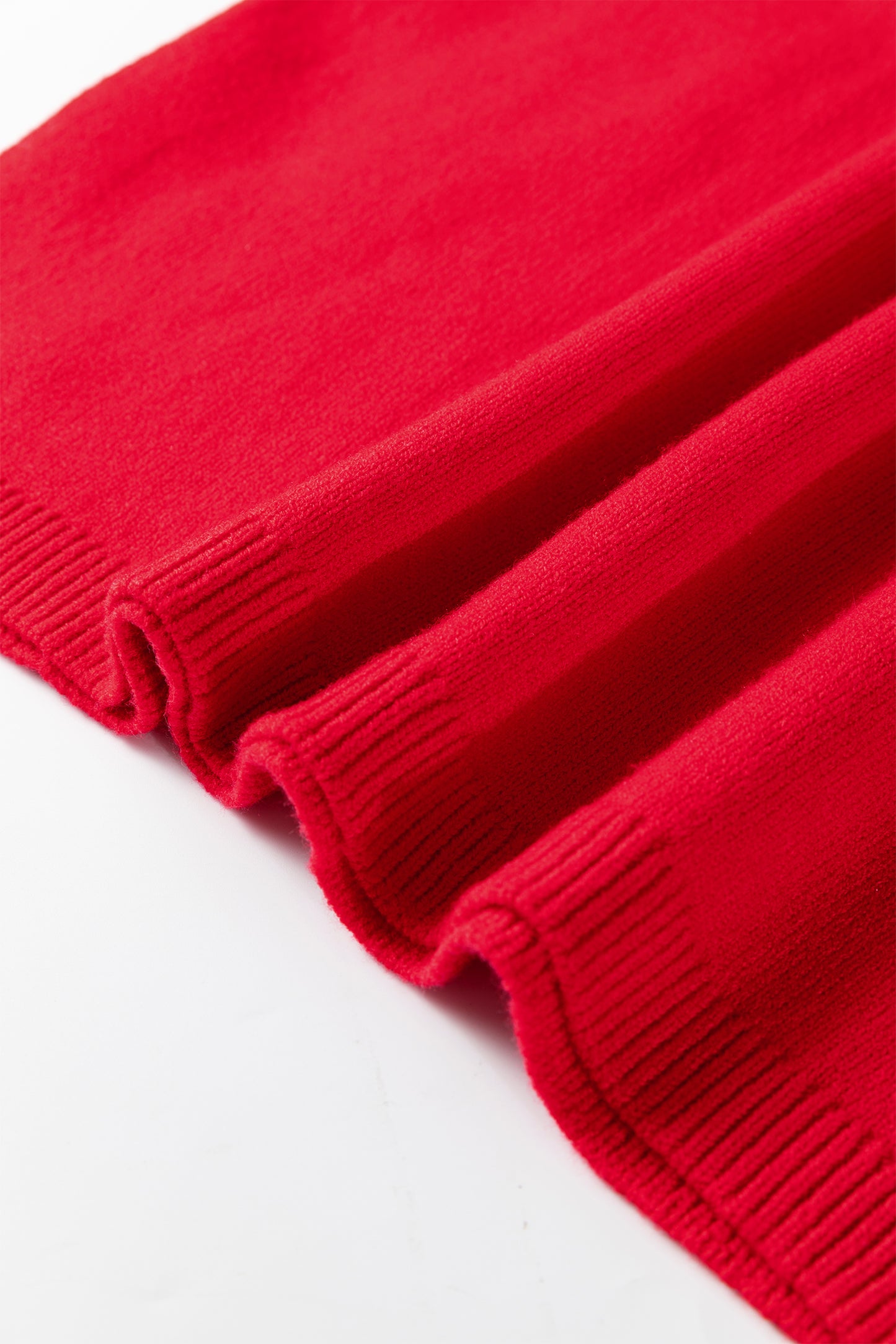 Fiery Red Yeehaw Embroidered Letter Loose Short Sleeve Sweater-TOPS / DRESSES-[Adult]-[Female]-2022 Online Blue Zone Planet