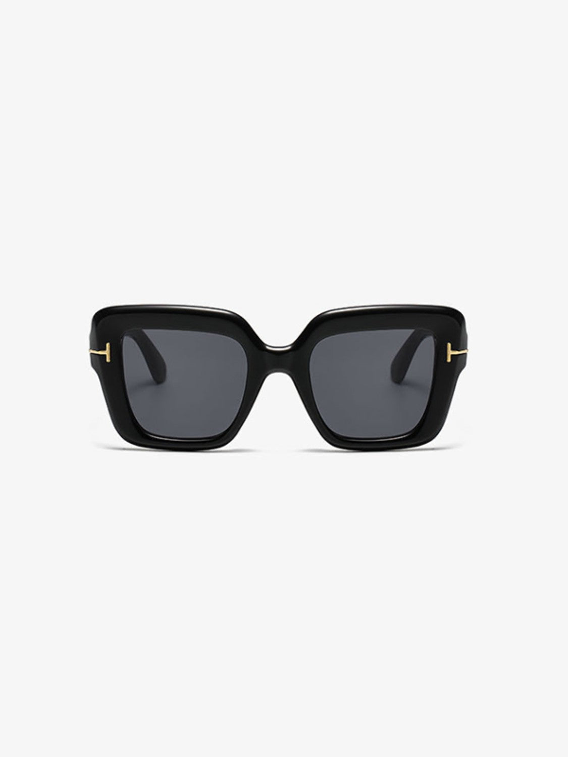 Polycarbonate Frame Square Sunglasses-SUN GLASSES-[Adult]-[Female]-2022 Online Blue Zone Planet