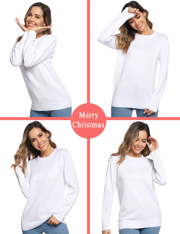 Casual/ Comfortable And Warm Christmas Sweater-[Adult]-[Female]-2022 Online Blue Zone Planet