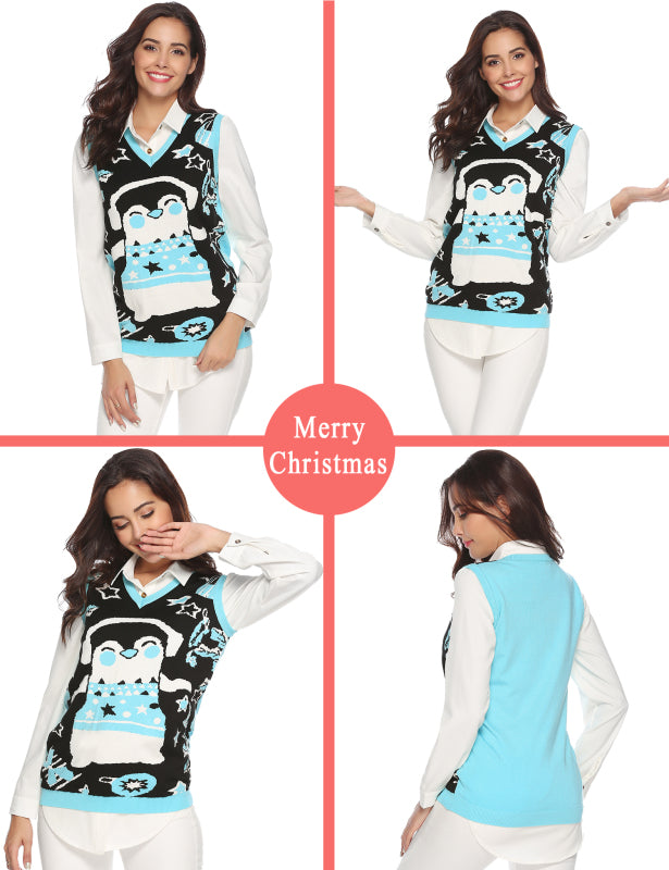 Casual/ Comfortable And Warm Christmas Sweater-[Adult]-[Female]-2022 Online Blue Zone Planet