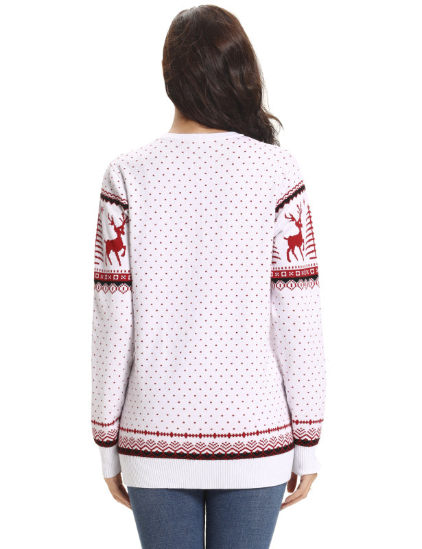 Casual/ Comfortable And Warm Christmas Sweater-[Adult]-[Female]-2022 Online Blue Zone Planet