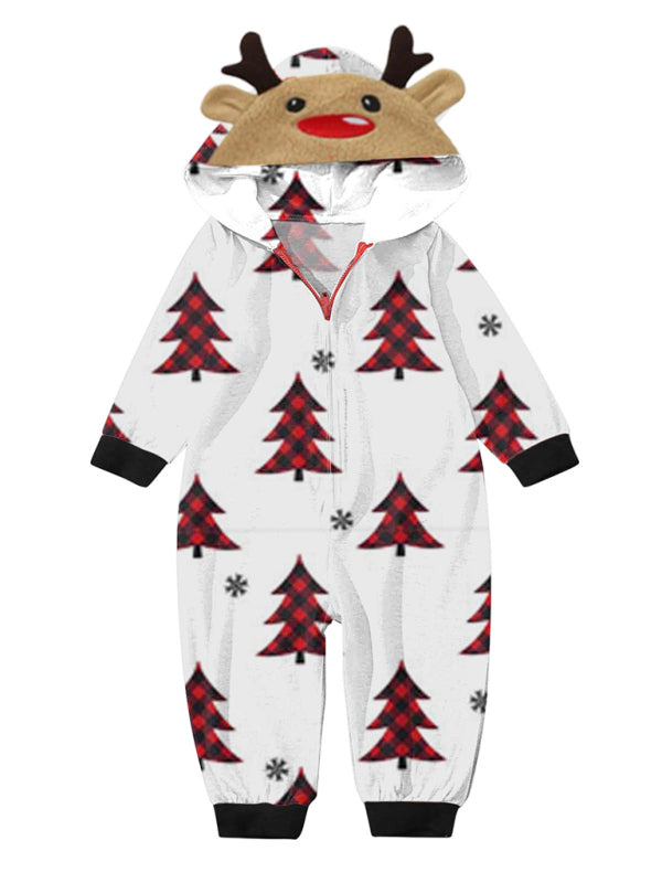 Blue Zone Planet | Family Christmas Snowflake Reindeer Hooded Onesie-TOPS / DRESSES-[Adult]-[Female]-2022 Online Blue Zone Planet