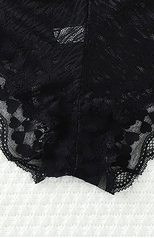 Women's Lace Cross Strap Comfortable Briefs-[Adult]-[Female]-2022 Online Blue Zone Planet