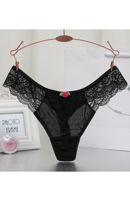 Women's Breathable Comfort Lace Thongs-[Adult]-[Female]-2022 Online Blue Zone Planet