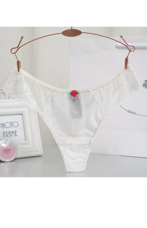 Women's Breathable Comfort Lace Thongs-[Adult]-[Female]-2022 Online Blue Zone Planet