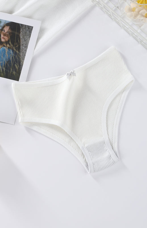 Blue Zone Planet | Women's Breathable Comfort Hipster Panties-[Adult]-[Female]-Raw white off white-M-2022 Online Blue Zone Planet