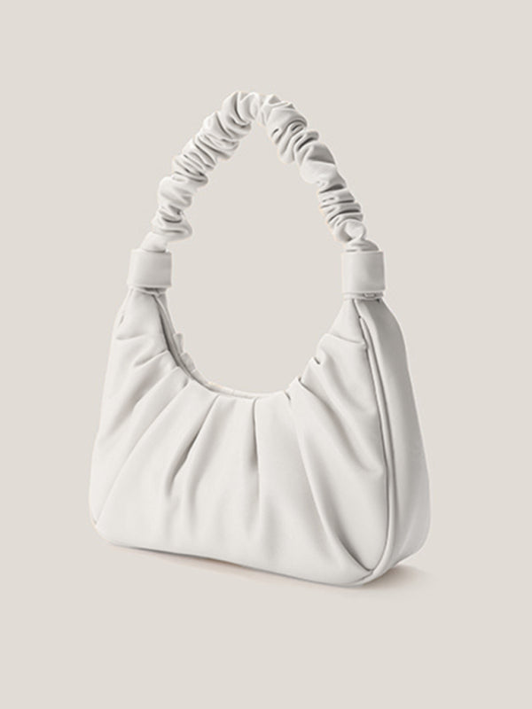 Blue Zone Planet |  Underarm bag cloud pleat bag baguette one shoulder Messenger BLUE ZONE PLANET