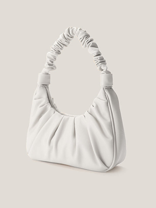 Underarm bag cloud pleat bag baguette one shoulder Messenger