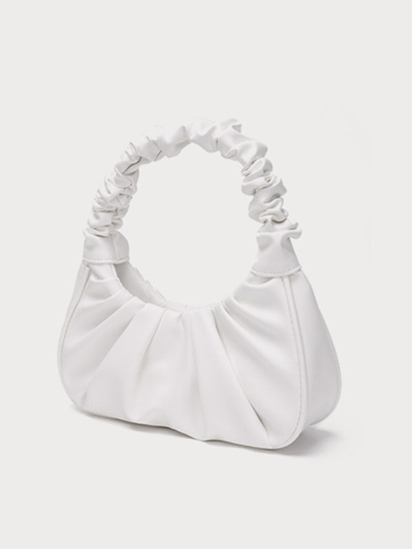 Blue Zone Planet |  Underarm bag cloud pleat bag baguette one shoulder Messenger BLUE ZONE PLANET