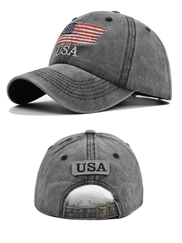 New hat embroidered letters simple unisex peaked cap-[Adult]-[Female]-2022 Online Blue Zone Planet