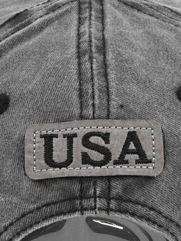 New hat embroidered letters simple unisex peaked cap-[Adult]-[Female]-2022 Online Blue Zone Planet