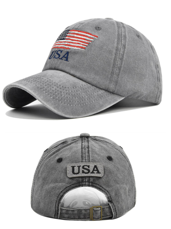 New hat embroidered letters simple unisex peaked cap-[Adult]-[Female]-2022 Online Blue Zone Planet