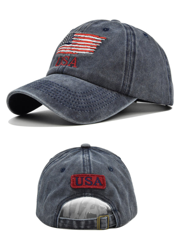 New hat embroidered letters simple unisex peaked cap-[Adult]-[Female]-2022 Online Blue Zone Planet