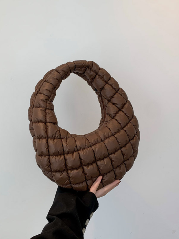 Simple dumpling bag handbag-[Adult]-[Female]-Coffee-FREESIZE-2022 Online Blue Zone Planet