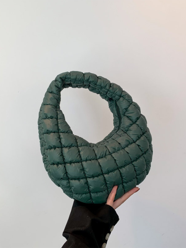 Simple dumpling bag handbag-[Adult]-[Female]-Green-FREESIZE-2022 Online Blue Zone Planet