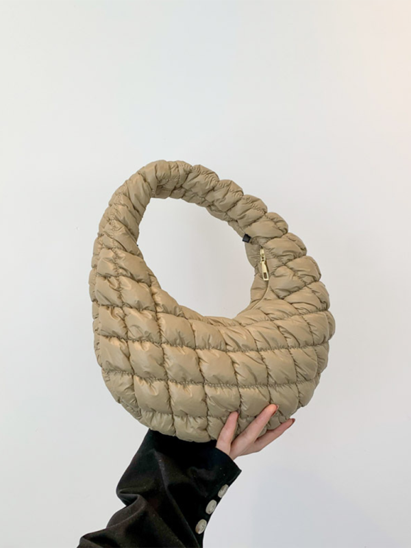 Simple dumpling bag handbag-[Adult]-[Female]-Khaki-FREESIZE-2022 Online Blue Zone Planet