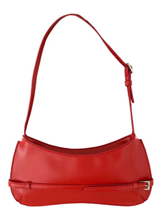 Fashion shoulder bag retro baguette bag-[Adult]-[Female]-Red-FREESIZE-2022 Online Blue Zone Planet