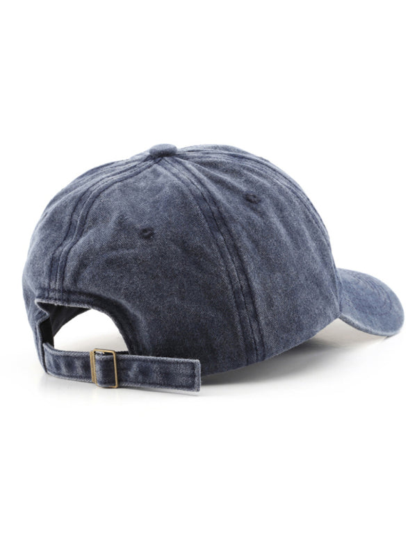 Fashion retro washed distressed love cap sun hat baseball cap-BASEBALL HATS-[Adult]-[Female]-2022 Online Blue Zone Planet