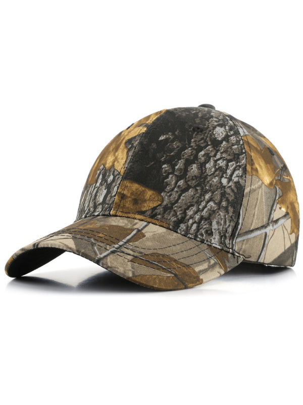 Baseball cap leaf bionic camouflage cap outdoor field training camouflage mountaineering cap fishing sunshade cap-BASEBALL HATS-[Adult]-[Female]-Pattern1-F-2022 Online Blue Zone Planet