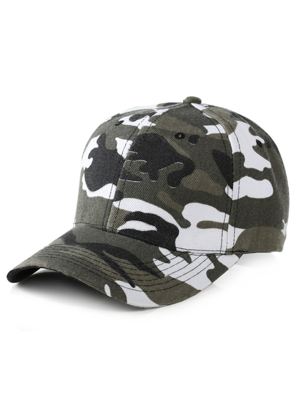 Camouflage curved brim/flat brim baseball cap-BASEBALL HATS-[Adult]-[Female]-Pattern1-F-2022 Online Blue Zone Planet