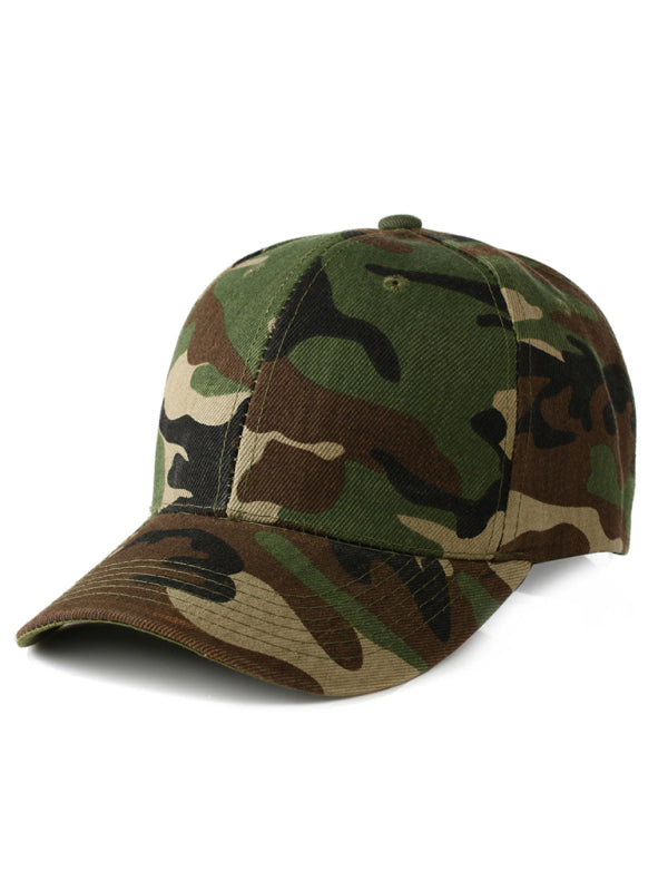 Camouflage curved brim/flat brim baseball cap-BASEBALL HATS-[Adult]-[Female]-Pattern2-F-2022 Online Blue Zone Planet