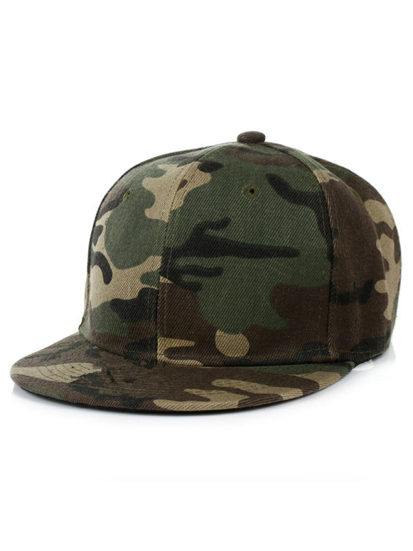 Camouflage curved brim/flat brim baseball cap-BASEBALL HATS-[Adult]-[Female]-Pattern4-F-2022 Online Blue Zone Planet