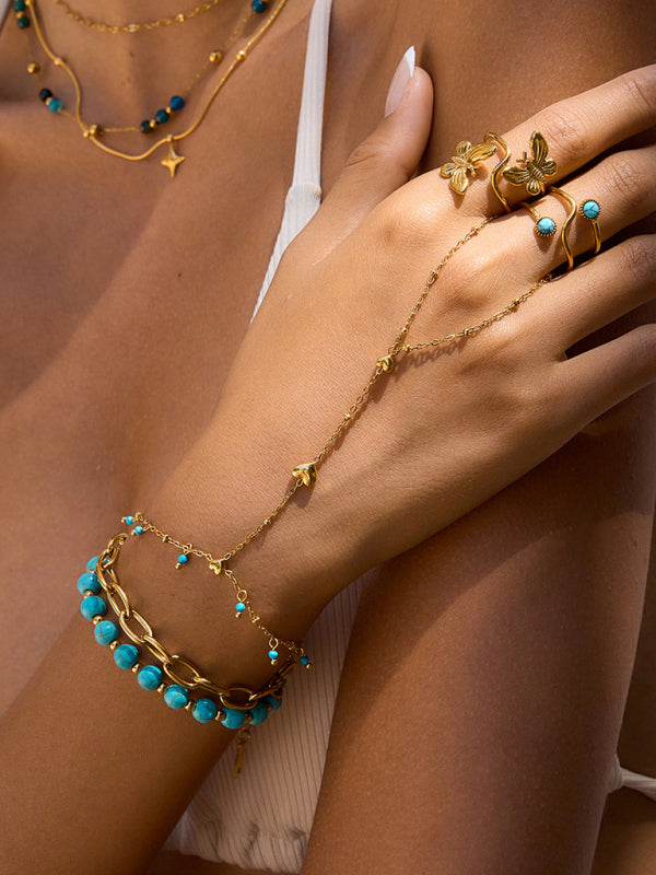 Butterfly Ring-[Adult]-[Female]-Golden-F-2022 Online Blue Zone Planet
