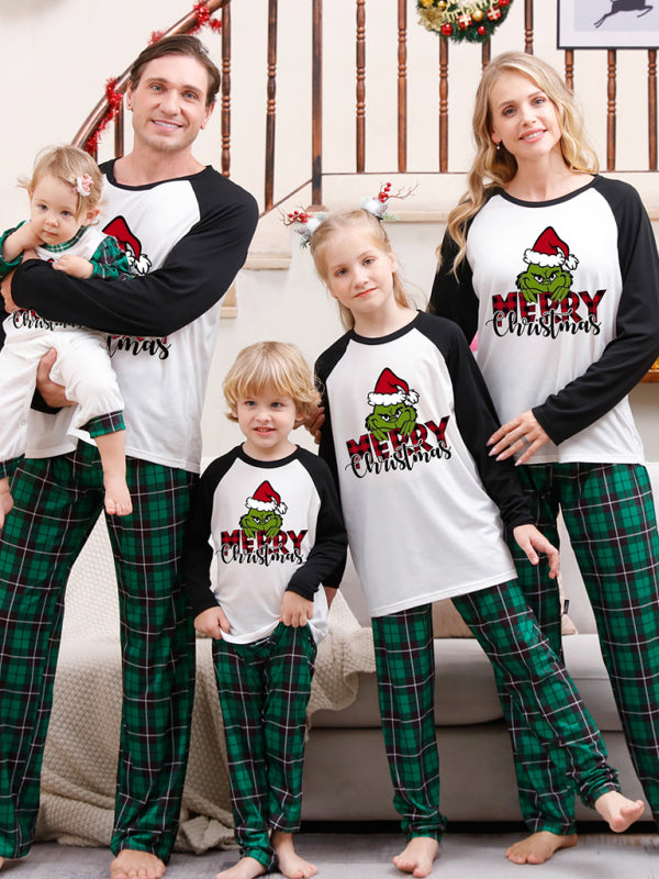 Blue Zone Planet | Family Christmas Print Pajama Set-TOPS / DRESSES-[Adult]-[Female]-Pattern1-S-2022 Online Blue Zone Planet