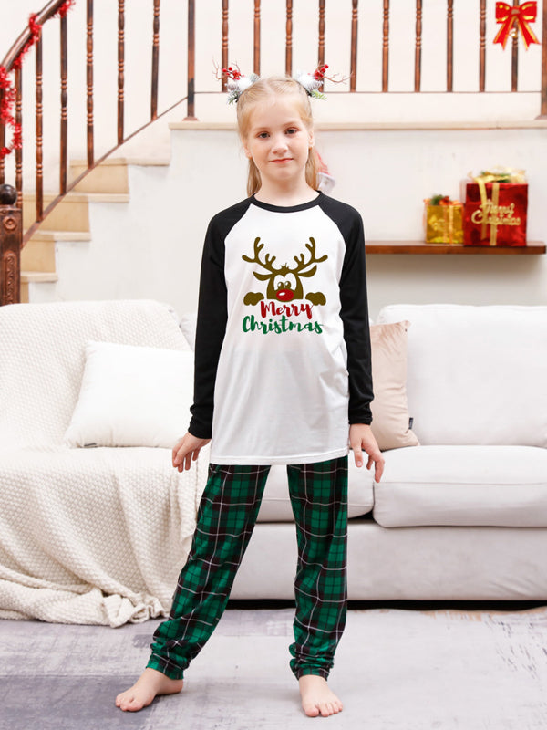 Blue Zone Planet | Family Christmas Print Pajama Set-TOPS / DRESSES-[Adult]-[Female]-2022 Online Blue Zone Planet