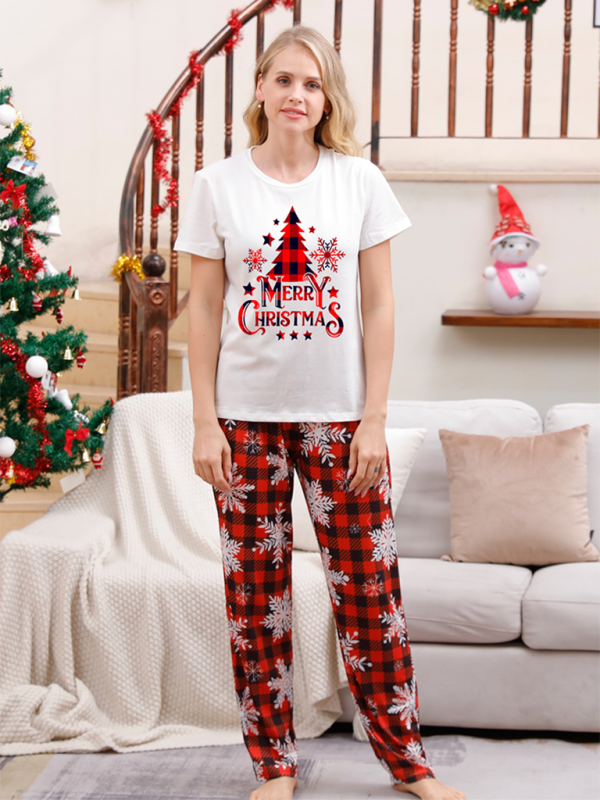 Christmas Family Pajama Set-TOPS / DRESSES-[Adult]-[Female]-2022 Online Blue Zone Planet