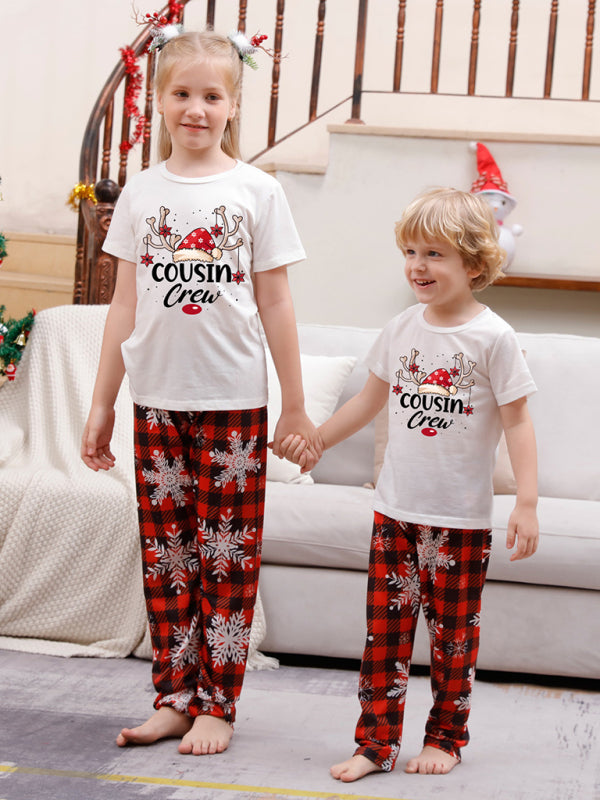 Christmas Family Pajama Set-TOPS / DRESSES-[Adult]-[Female]-2022 Online Blue Zone Planet