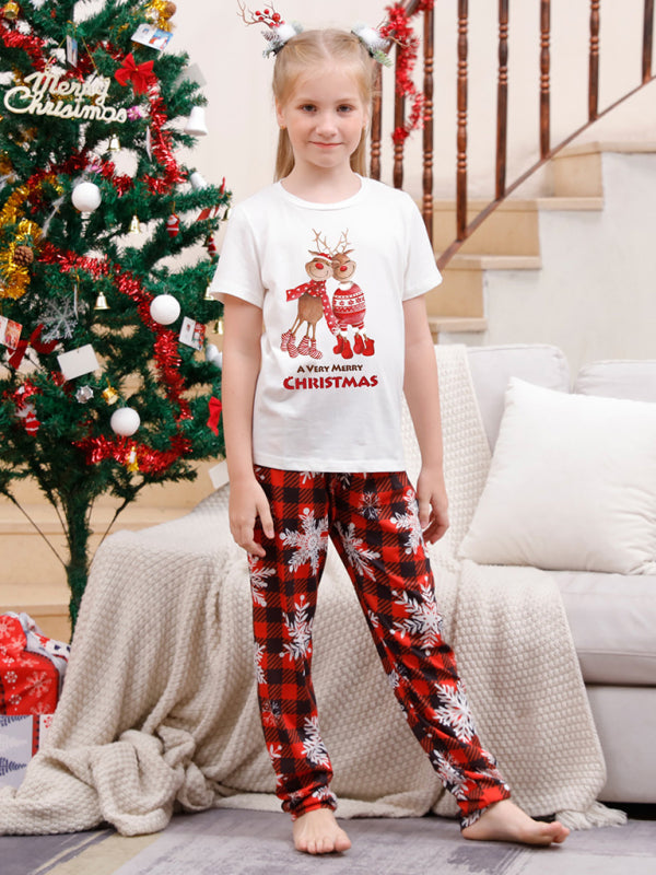 Christmas Family Pajama Set-TOPS / DRESSES-[Adult]-[Female]-2022 Online Blue Zone Planet