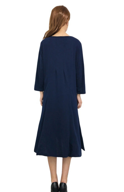 Sleeveless Sleeves In Autumn Round Collar-[Adult]-[Female]-2022 Online Blue Zone Planet