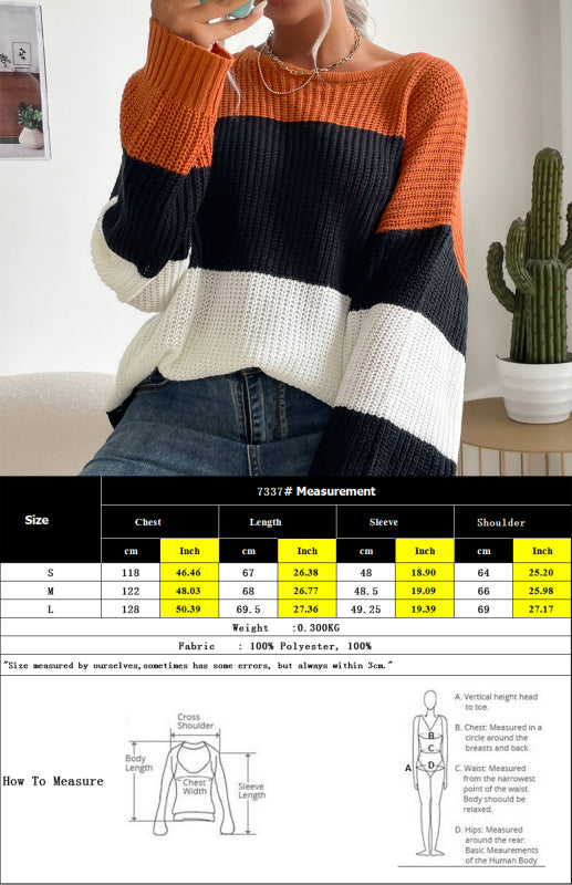 pullover fashion trendy sweater top-[Adult]-[Female]-2022 Online Blue Zone Planet